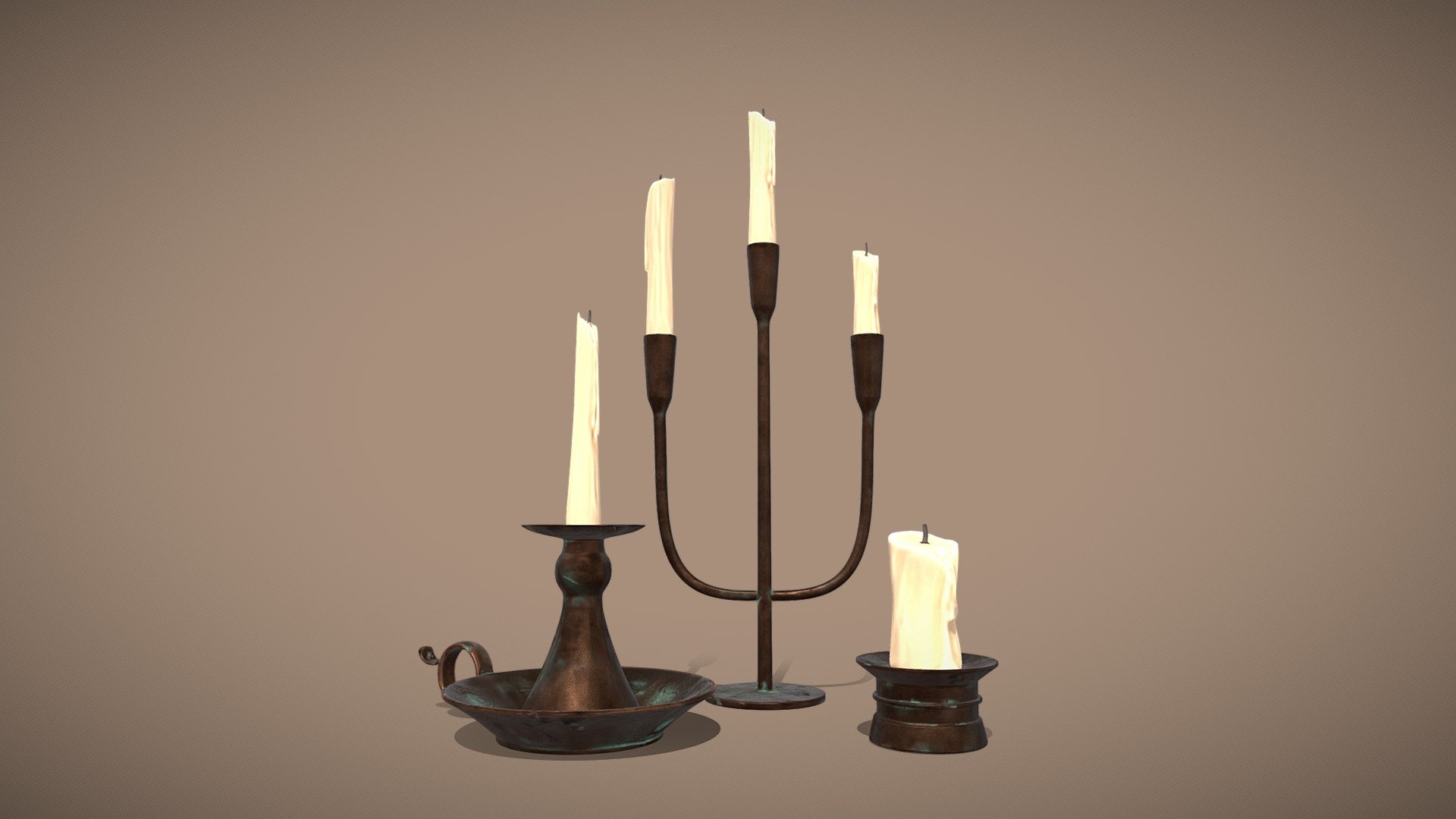 Medieval Candle Holders for Video Games
Smooth Poly Version
2K Textures - Medieval Candle Holders - Buy Royalty Free 3D model by Stefano Vietina (@stefanovietina) 3d model