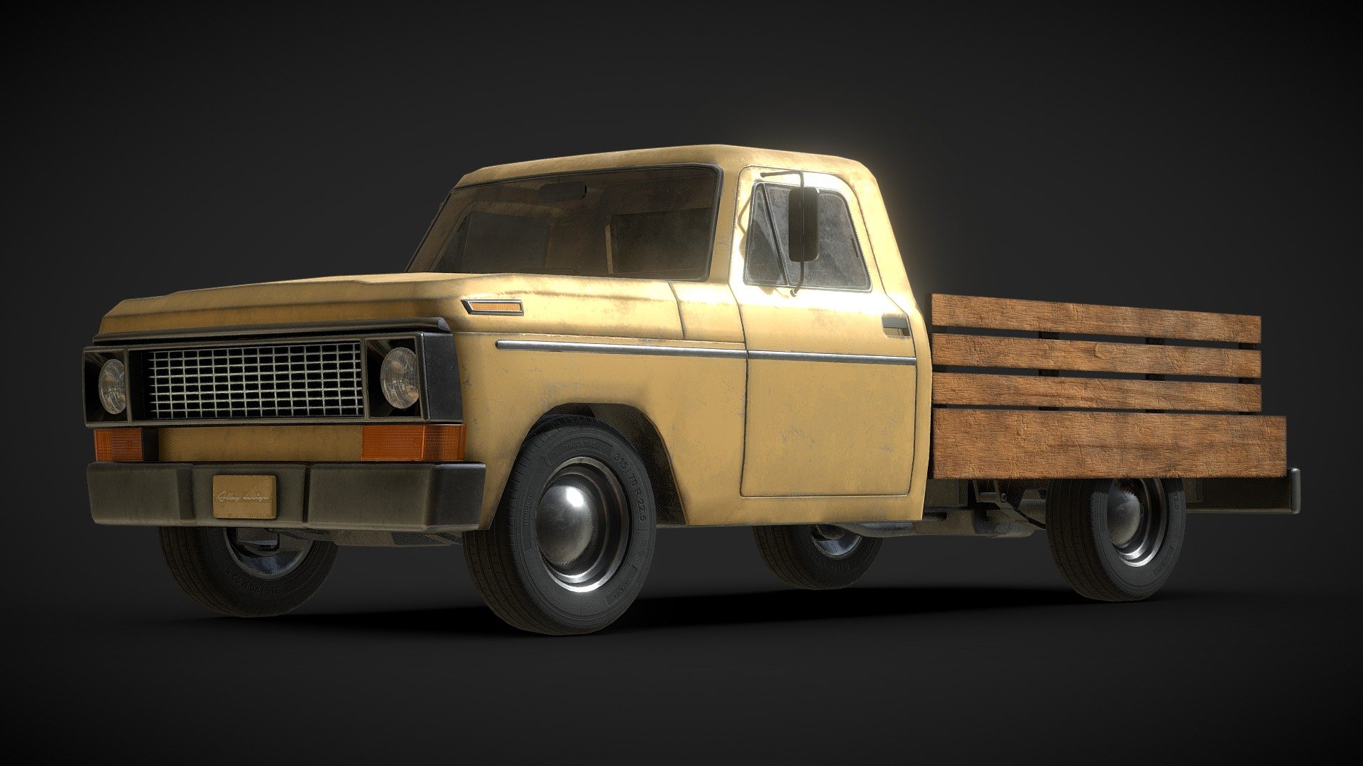 Pickup Truck - Mid Poly - Interior included
Game Ready / Unreal Engine / Unity - Directly import with texture maps and start using.
Contact me if you want the non triangulated version of this model - dsaalister@gmail.com - Pickup Truck - Buy Royalty Free 3D model by Allay Design (@Alister.Dsa) 3d model