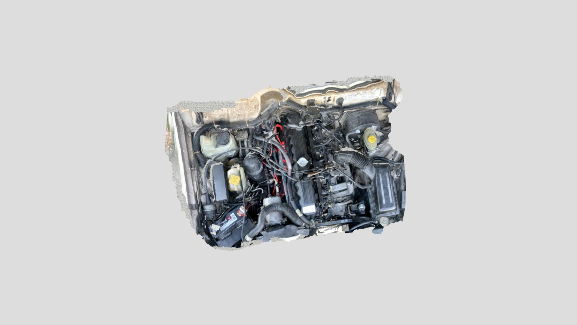quick scan of the infamous jeep Cherokee XJ’s 4.0 i6 engine. This is from my 1995 Jeep XJ - jeep Cherokee xj engine - Download Free 3D model by 1530media 3d model