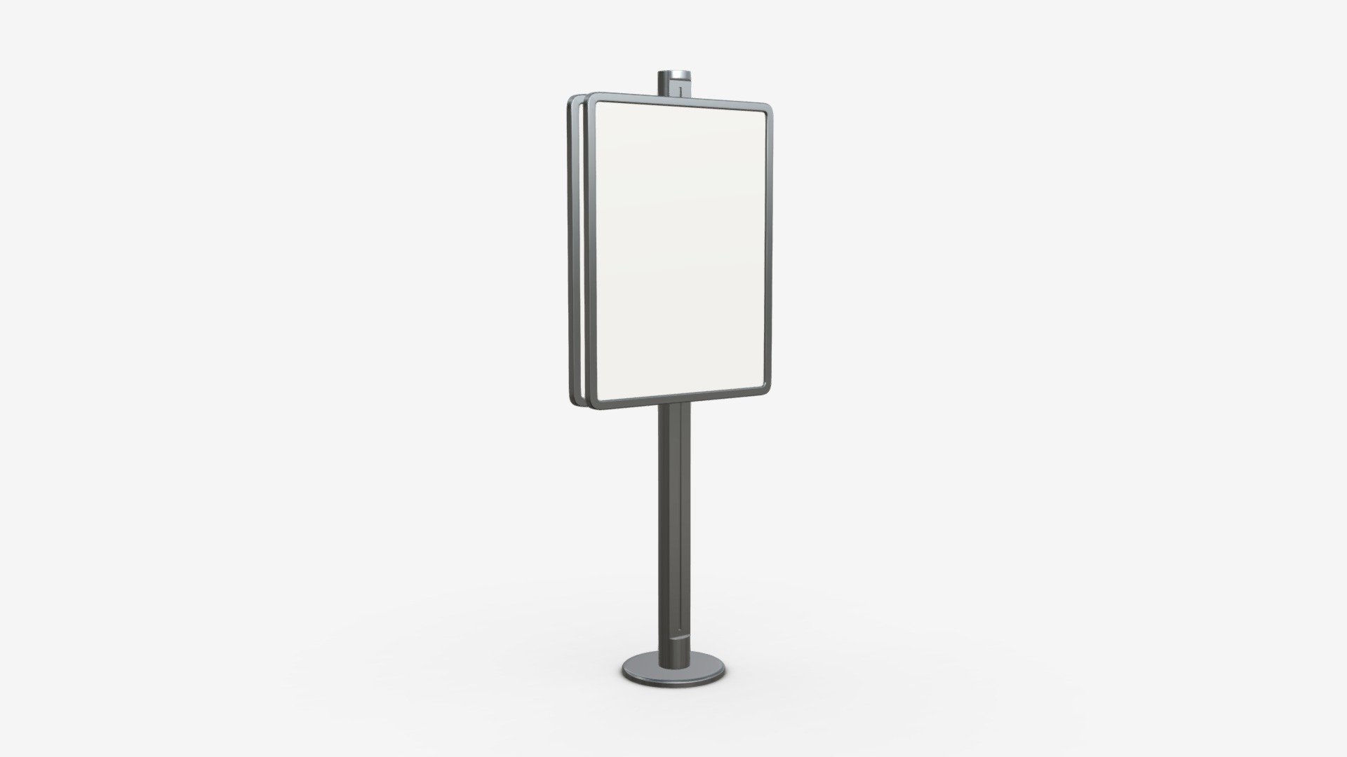 Advertising display stand mockup 01 - Buy Royalty Free 3D model by HQ3DMOD (@AivisAstics) 3d model