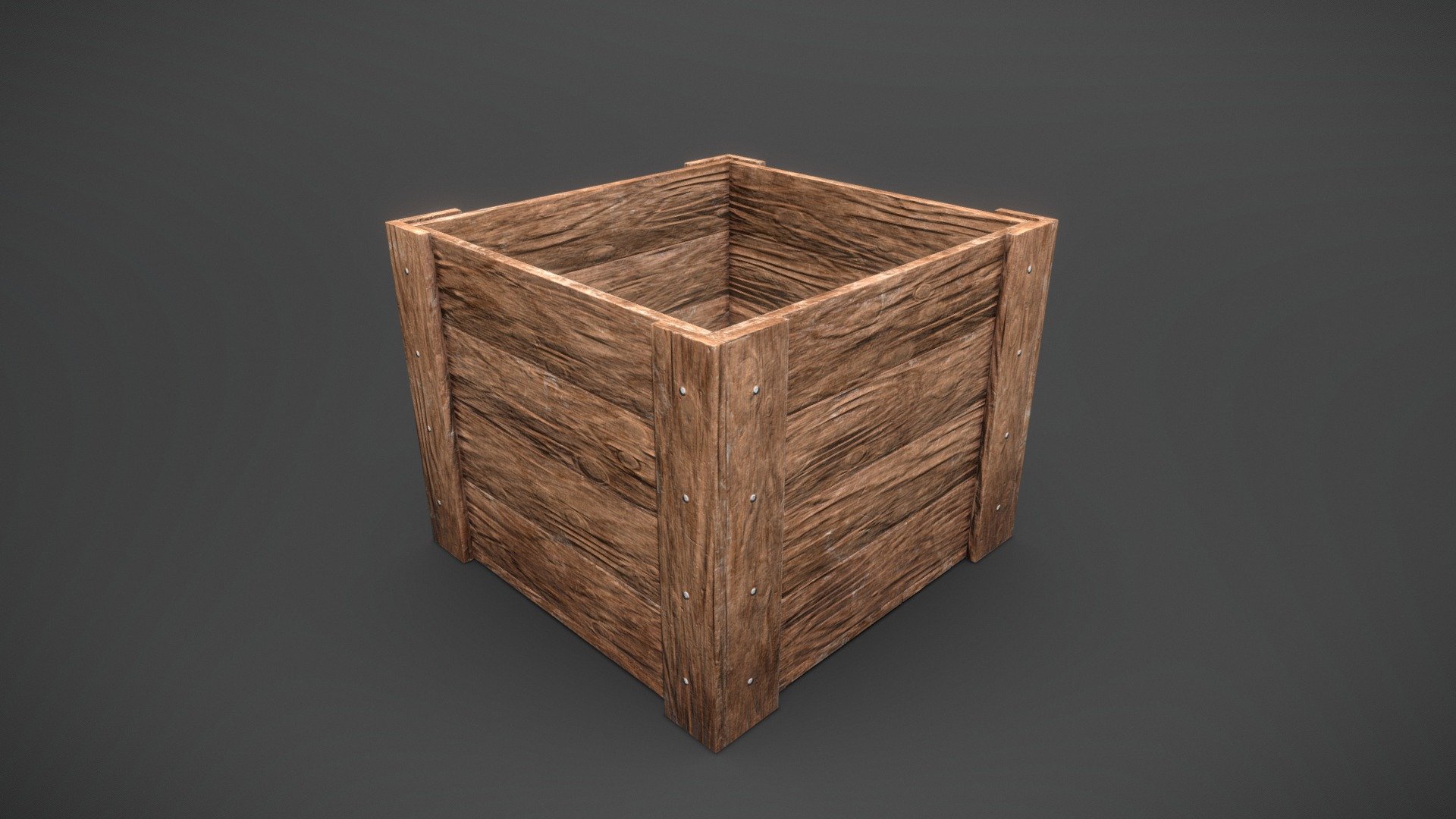 Prop wood old box - Wood Old Box - Buy Royalty Free 3D model by Anderson Baboza (@anderson.barbozaa) 3d model