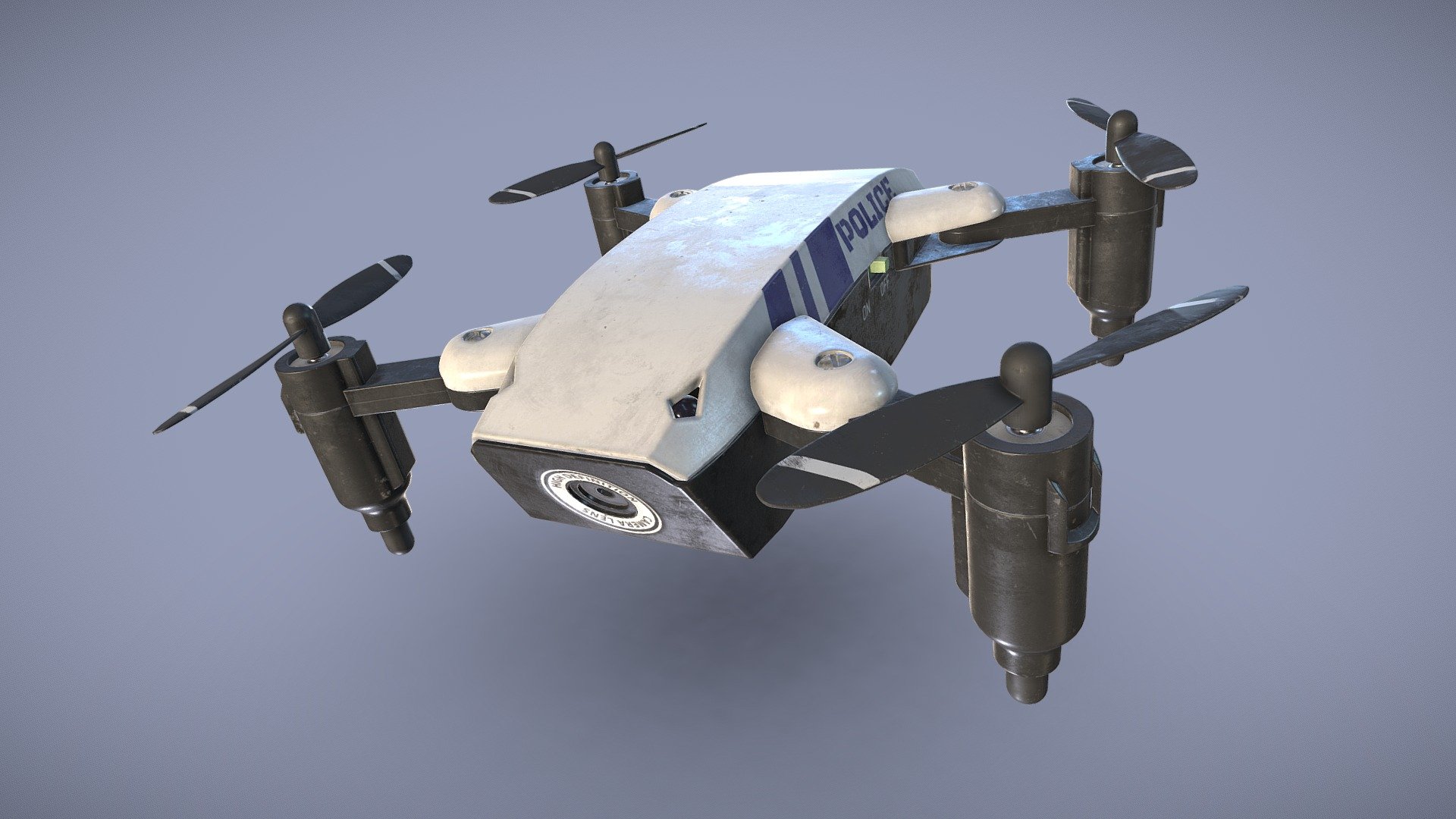 Based on S9W quadcopter 3d model