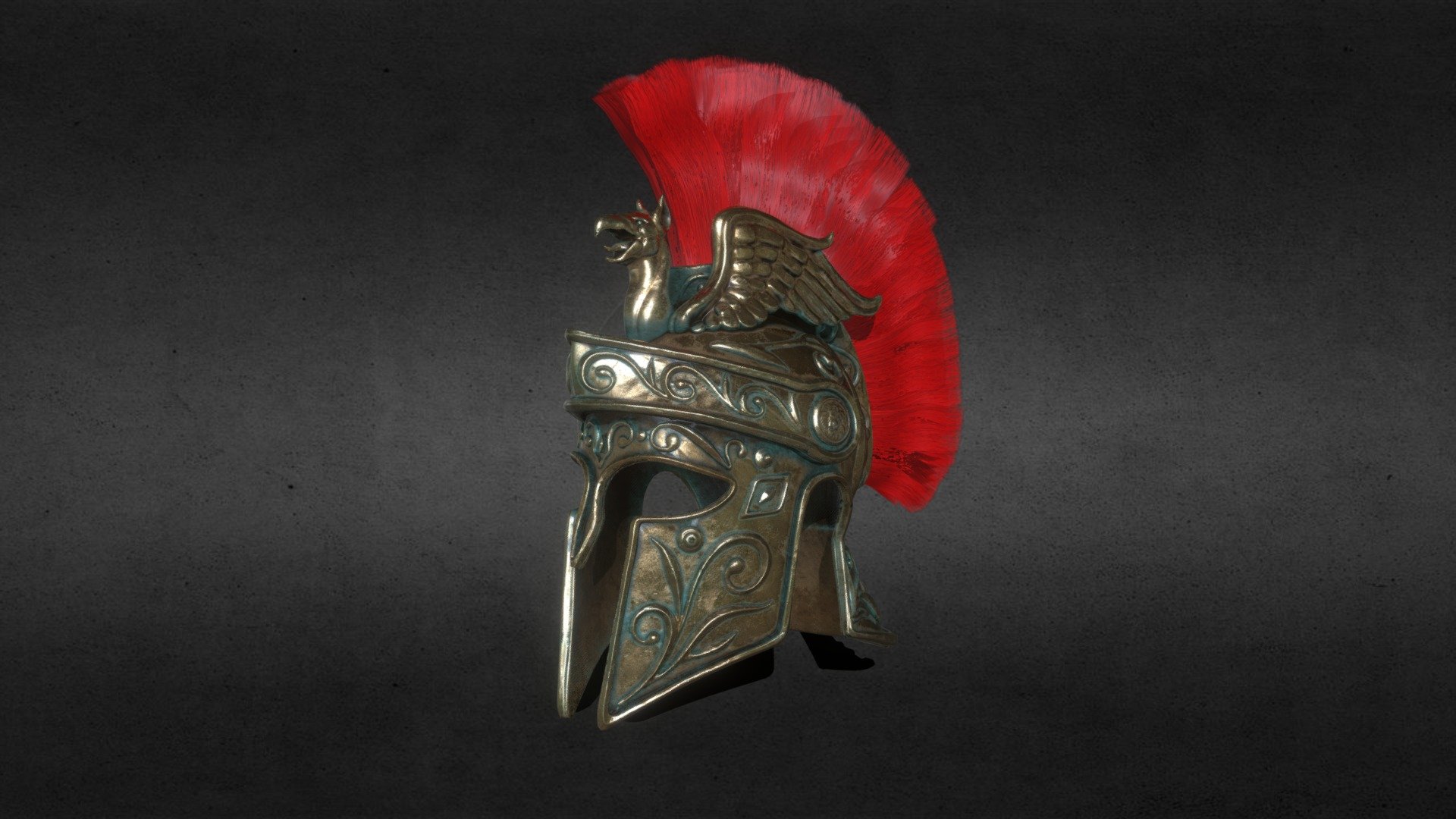 This is a game ready model or props, inspired by ancient roman or spartan history and weapons 3d model