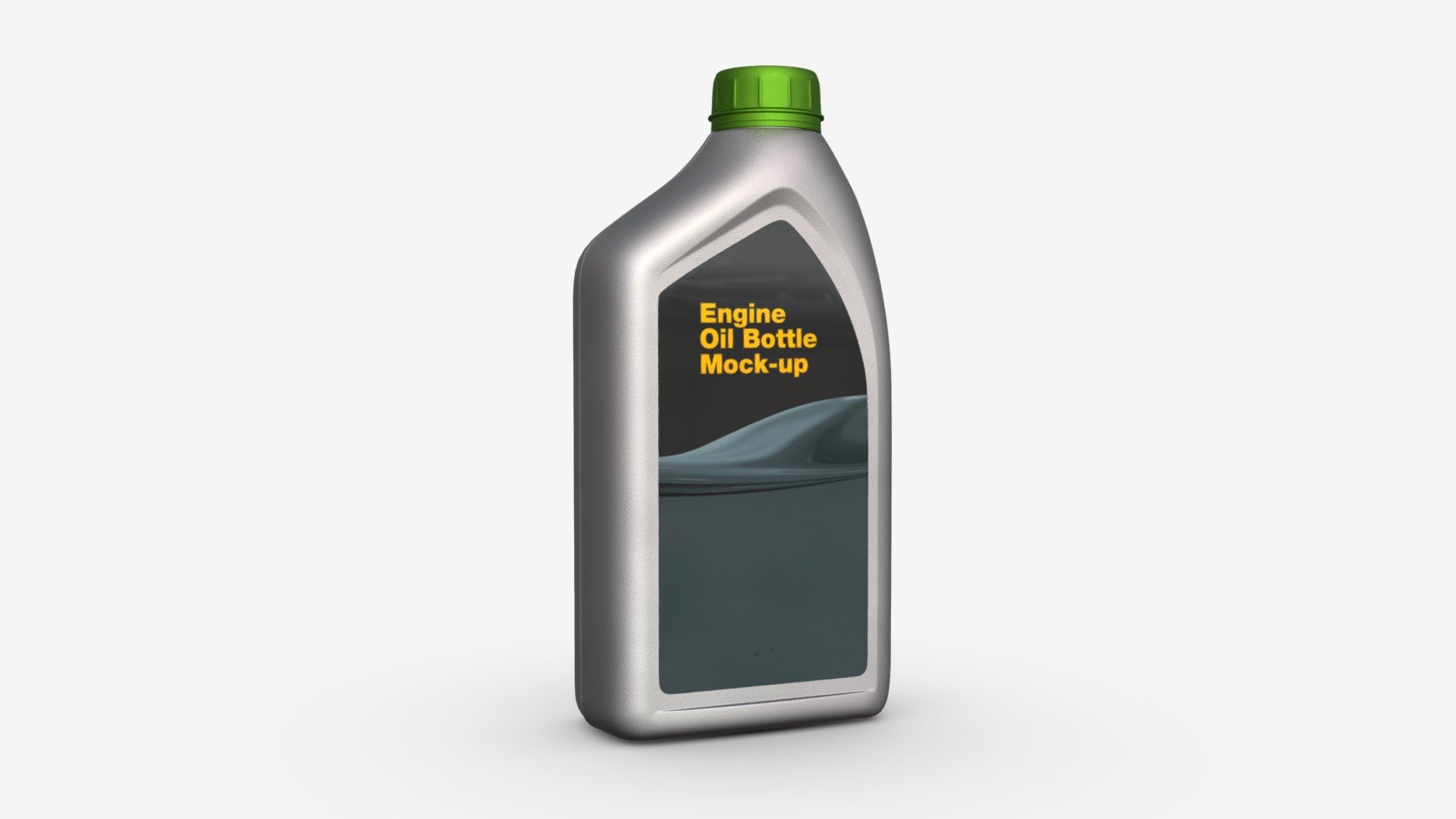 Engine Oil Bottle Mockup - Buy Royalty Free 3D model by HQ3DMOD (@AivisAstics) 3d model