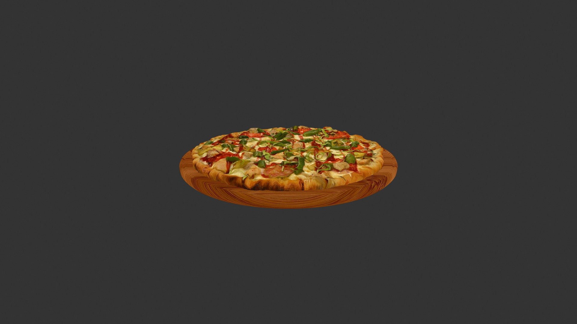 Catsup_salat_pizza - 3D model by alex.alexandrov.a 3d model