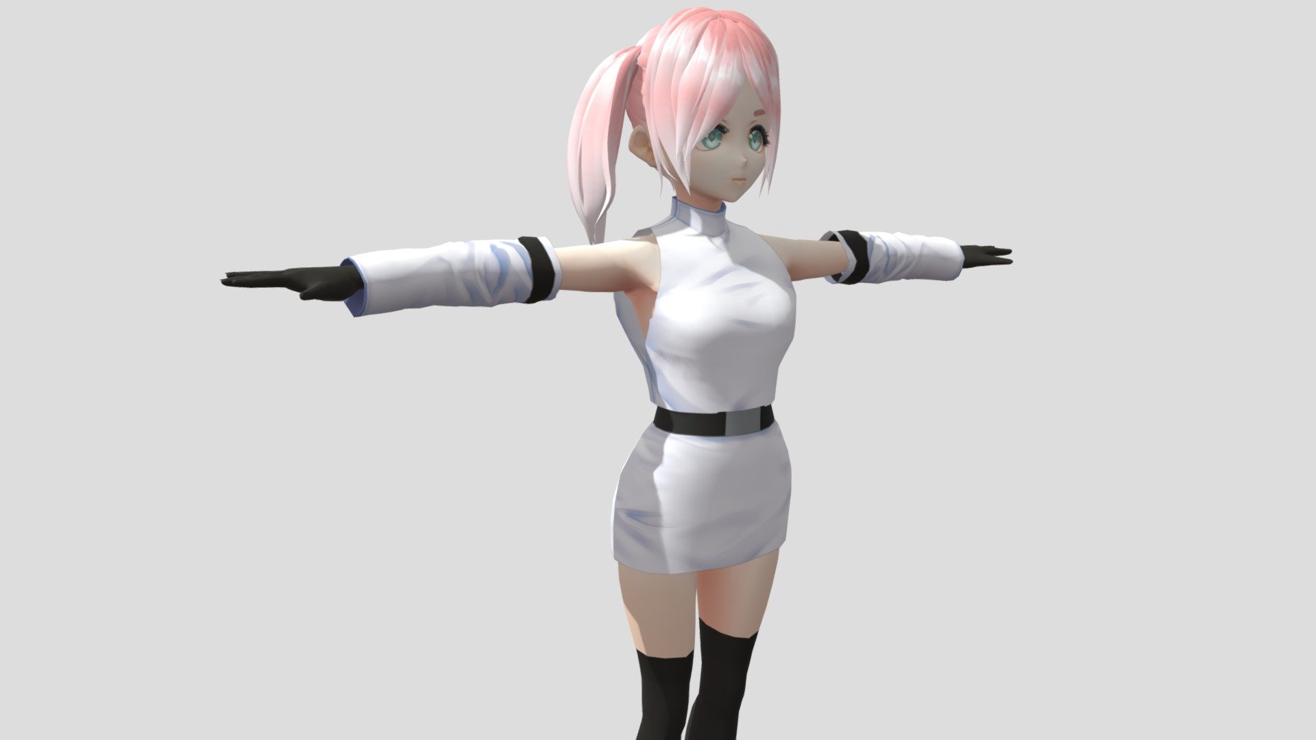 Model preview



This character model belongs to Japanese anime style, all models has been converted into fbx file using blender, users can add their favorite animations on mixamo website, then apply to unity versions above 2019



Character : Tennoji Mari

Verts:19429

Tris:28160

Fourteen textures for the character



This package contains VRM files, which can make the character module more refined, please refer to the manual for details



▶Commercial use allowed

▶Forbid secondary sales



Welcome add my website to credit :

Sketchfab

Pixiv

VRoidHub
 - 【Anime Character / alex94i60】Tennoji Mari (V2) - Buy Royalty Free 3D model by 3D動漫風角色屋 / 3D Anime Character Store (@alex94i60) 3d model