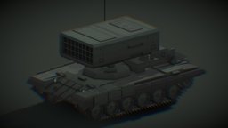 TOS-1A russian-weapon, russian-army, blockbench, minecraft, blockbench-minecraft_models