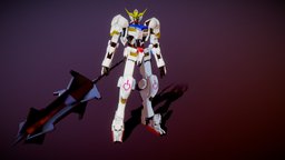ASW-G-08 Gundam Barbatos mecha, maya3d, gundam-character-robot, maya, gundam, gundam-3d, anime, robot, gundam-iron-blooded-orphans