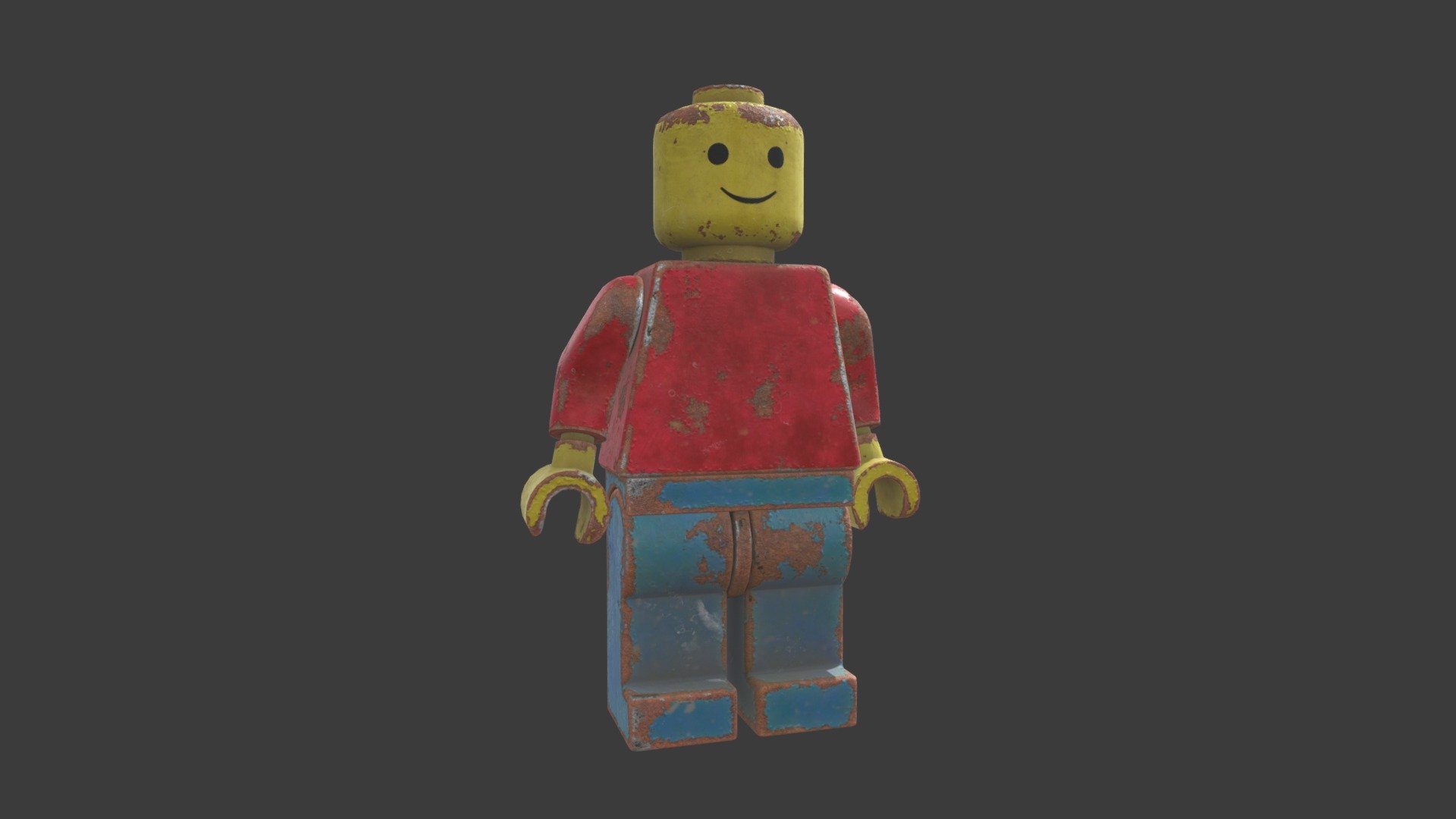 Lego man - Lego - 3D model by Mykhailo (@aggo) 3d model