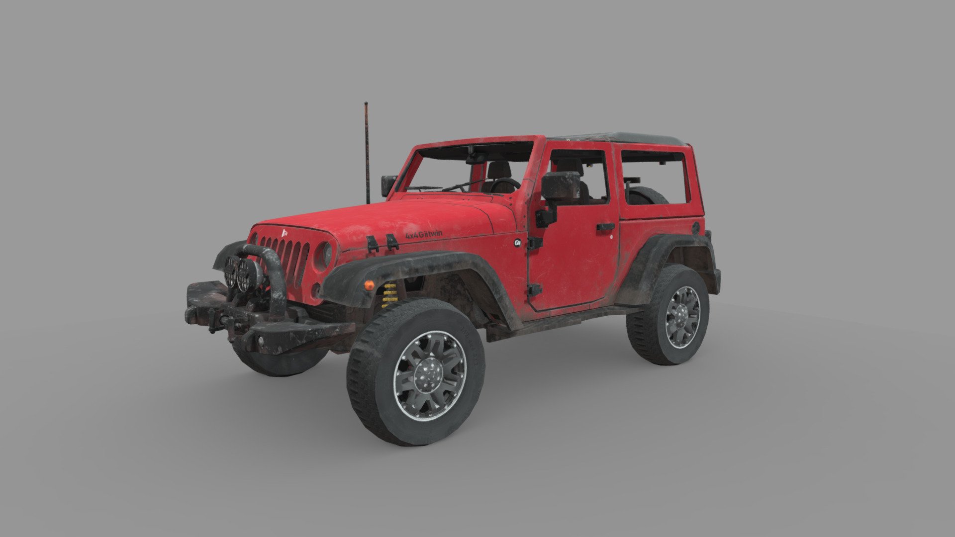 Jeep 3D print - 3D model by jakobscheidt 3d model