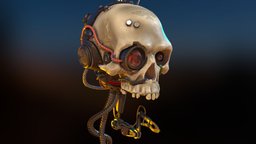 Warhammer 40K Servo-skull warhammer, 40k, drone, bot, mechanical, servo, droid, 40000, warhammer40000, skull, robot, warhammer40k, servo-skull