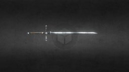 Standard Longsword medieval, swords, europe, blender-3d, longsword, worn-out, sword-weapon, weapon-3dmodel, medievalfantasyassets, sword-3d-model, blender, blender3d, sword