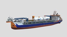 Vox Ariane vessel, hopper, dredging, suction, dredger