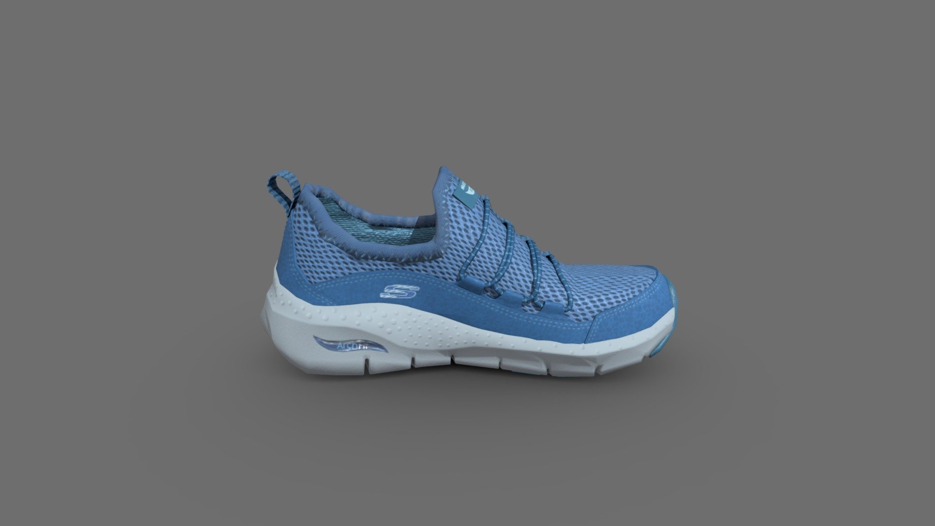 Shoe modeled for VR. Created in Max, textured in Substance painter 3d model