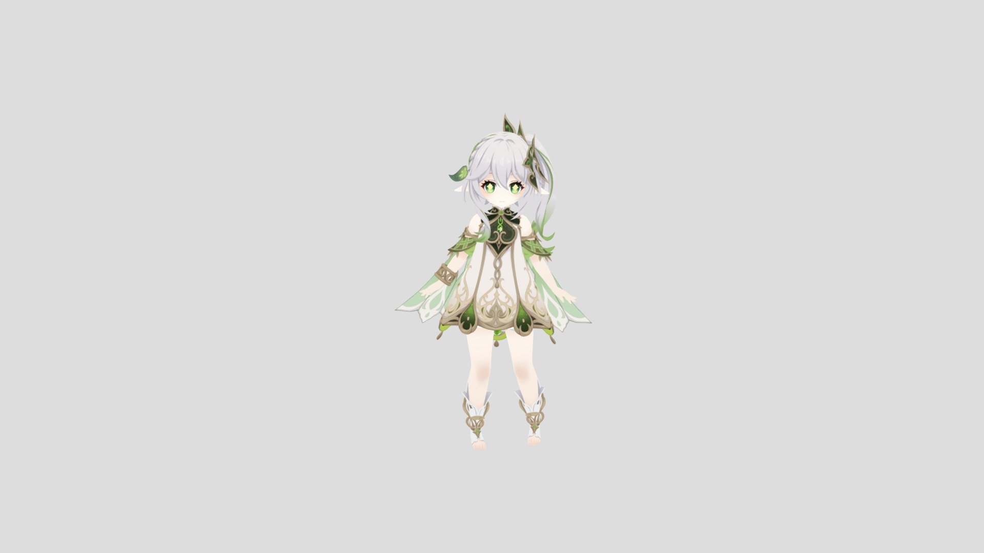 7iutyuj - NPC_Avatar_YoungGirl_Catalyst_Nahida (merge) - Download Free 3D model by mc.boueibu.official 3d model