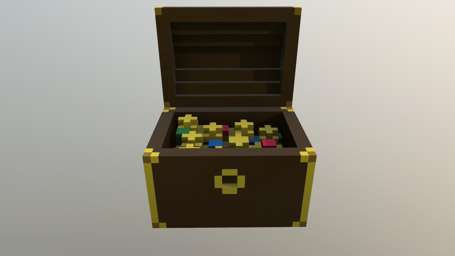 Just a little treasure chest I knocked together to flesh out a maze tutorial 3d model