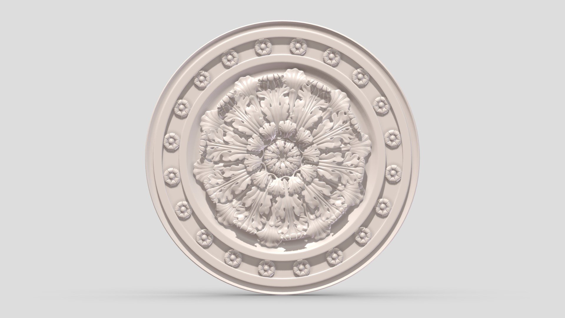 Hi, I'm Frezzy. I am leader of Cgivn studio. We are a team of talented artists working together since 2013.
If you want hire me to do 3d model please touch me at:cgivn.studio Thanks you! - Classic Ceiling Medallion 50 - Buy Royalty Free 3D model by Frezzy3D 3d model