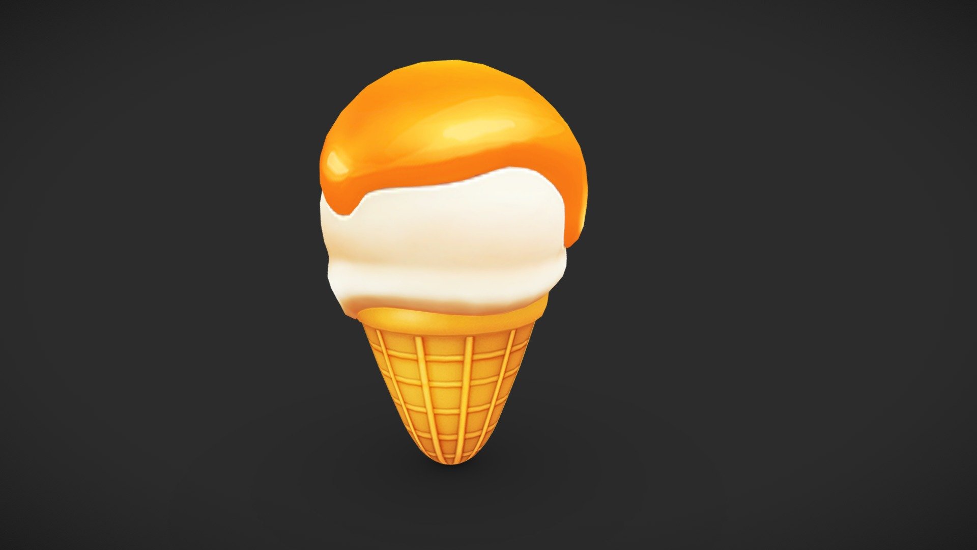 Ice Cream Demo 01 - 3D model by ductran7794 3d model