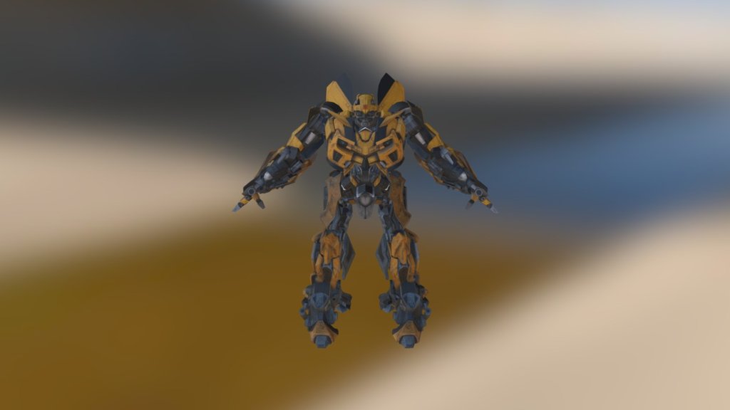 Bumblebee-transformer-animation - 3D model by jahskee 3d model