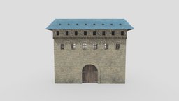 Medieval Castle Module 05 Low Poly PBR Realistic