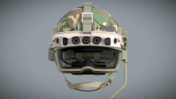 Military Helmet IVAS headset HoloLens Goggles modern, headset, goggles, soldier, private, army, tech, pilot, sight, vision, hololens, helmet, military, sci-fi, futuristic, ivas