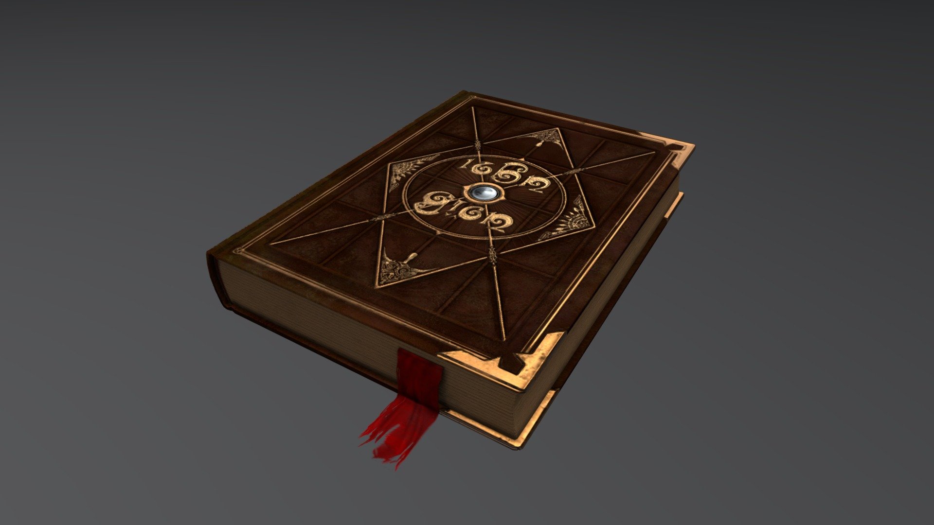 Magic Book - 3D model by Dust Box (@asaz1213520) 3d model