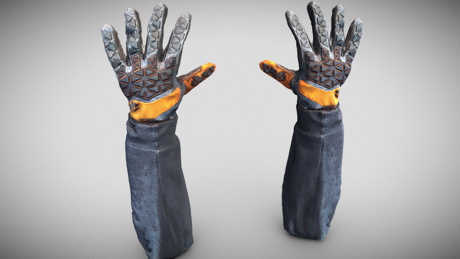 Sci-Fi Gloves Photoscan. I photoscanned this with Meshroom, and edited it with Blender 3d model