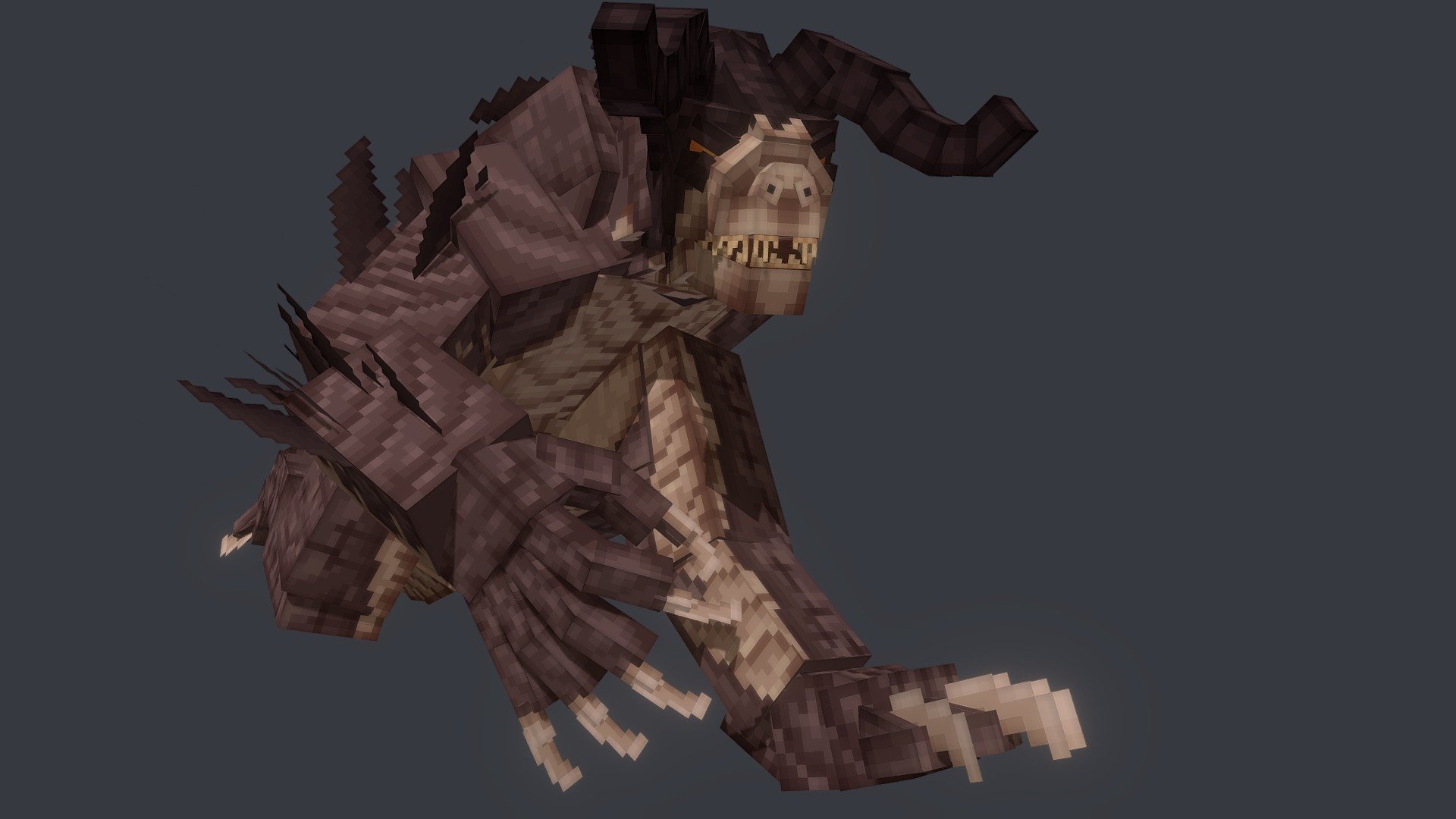 Deathclaw from Fallout series - Deathclaw - 3D model by Banathe 3d model