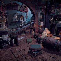 Room room, game, 3d, art, lowpoly, environment