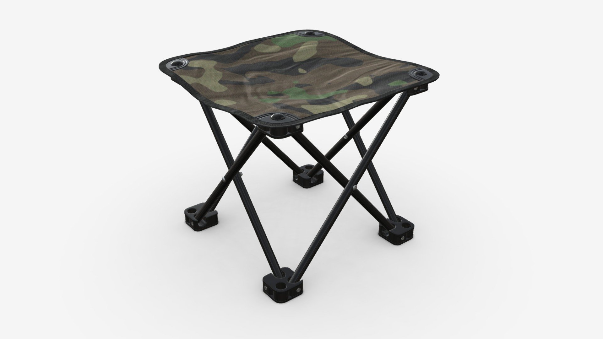 Portable folding chair - Buy Royalty Free 3D model by HQ3DMOD (@AivisAstics) 3d model