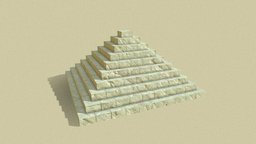 Pyramid Lowpoly egypt, monument, pyramid, huge, landmark, heritage, pyramids, giza, structure, history