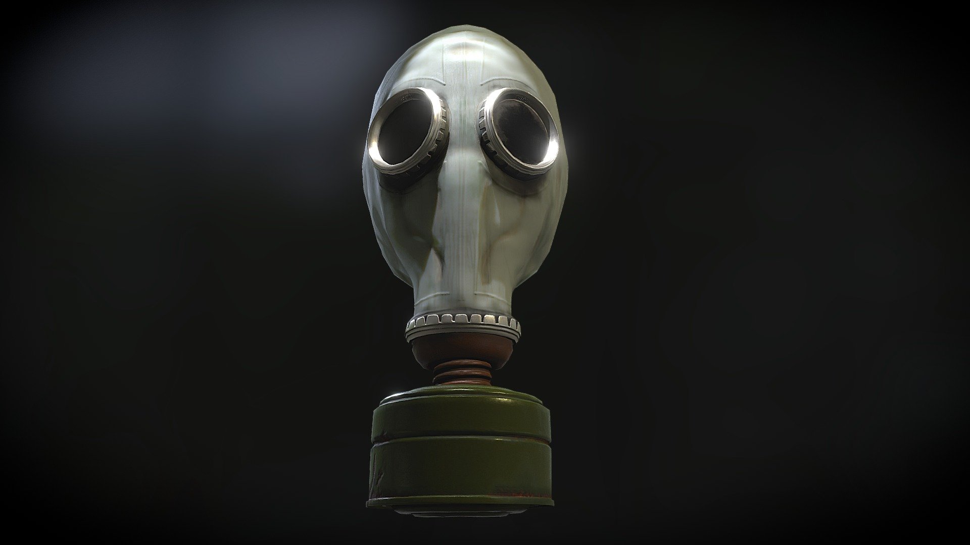 GP-5 gas mask is a Soviet-made single-filter gas mask. It was issued to the Soviet population starting in 1962; production ended in 1990. It is a lightweight mask, weighing 1.09 kg (Wikipedia)
https://en.wikipedia.org/wiki/GP-5_gas_mask
This model was made by hand without mesurements. scale and parts vary from actural GP-5 sizes and shapes.




Free for use with credit given &ldquo;G-P5 Gas Mask by MattOades AKA MattMakesSwords