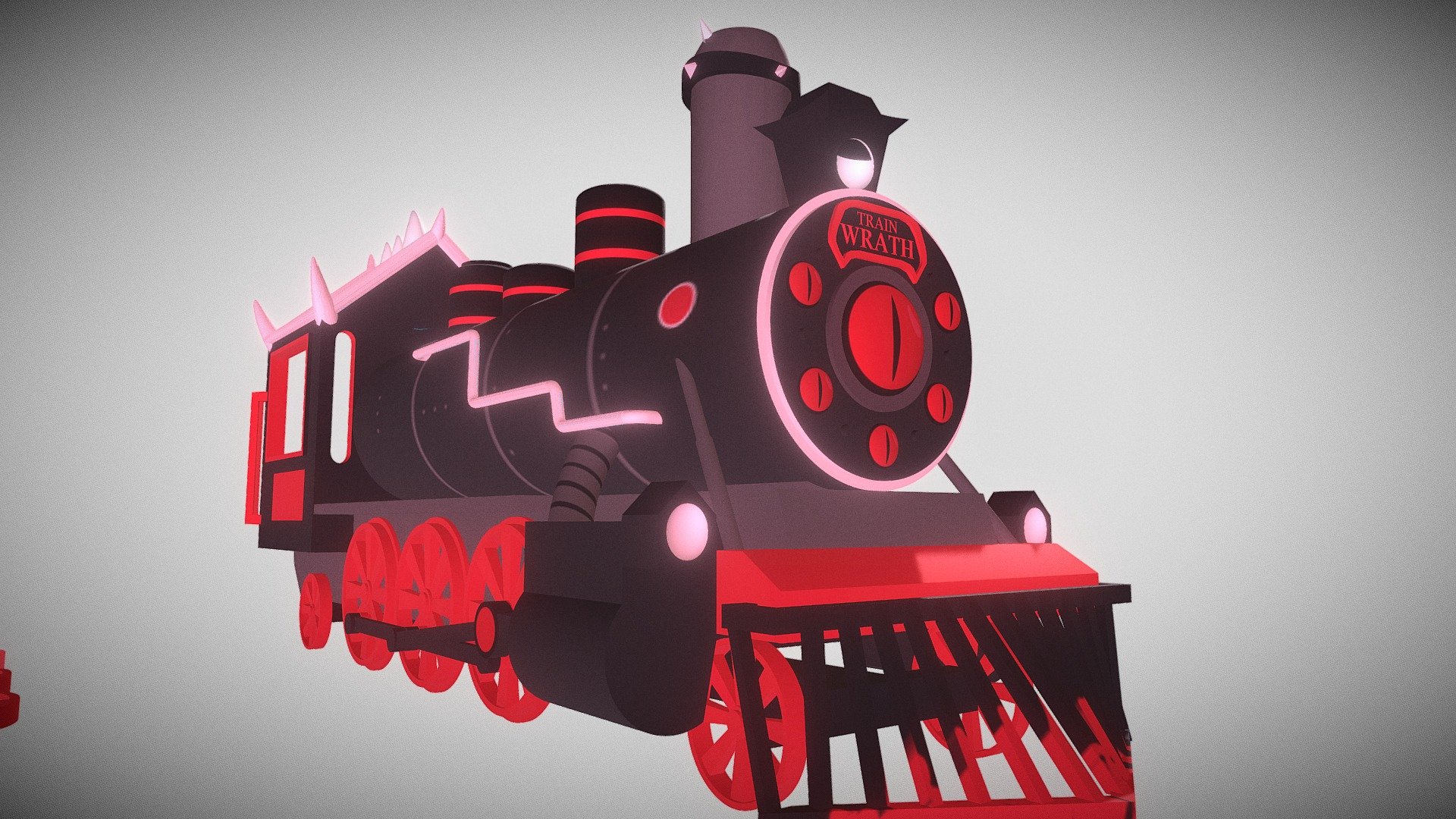 tender coming someday?! will make downloadable from free now!

HE IS STRIKER!
he is very good at causing painnn 
and he loves to ride on a choo-choo&hellip;

..TRAIN! - WRATH EXPRESS Hell Steam Train From Helluva Boss - 3D model by Dave Miller (@DaveMill) 3d model