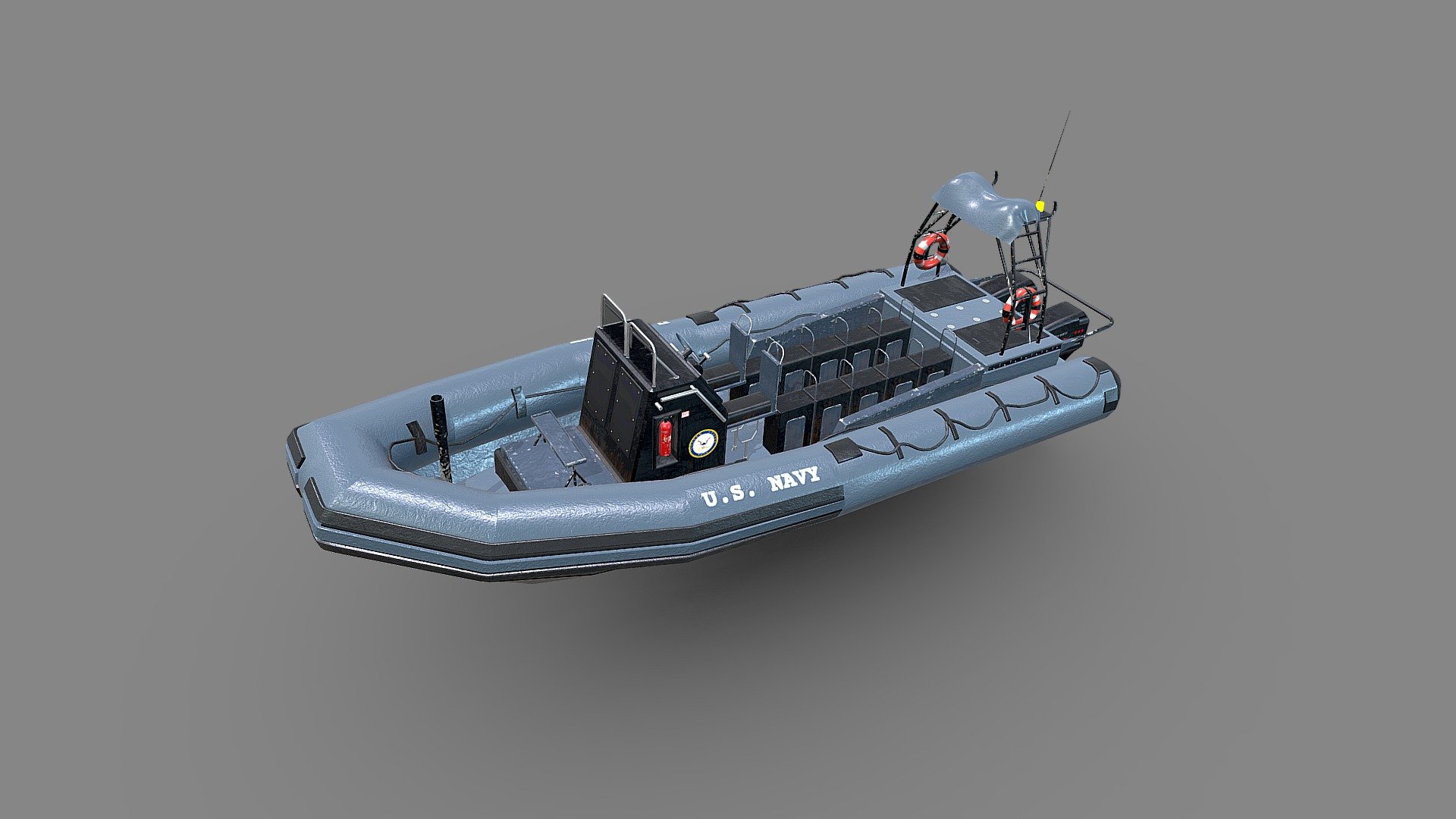 Patrol Boat Low-poly

textures are in PNG format 2048x2048 PBR metalness 1 set - Inflatable Patrol Boat - Buy Royalty Free 3D model by MaX3Dd 3d model
