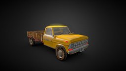 Ford_F250 lowpoly-3dsmax, photoshop, 3dsmax, gameart