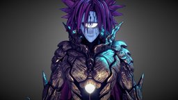 Lord Boros (OnePunch Man) hair, armor, one, boots, punch, manga, alien, lord, spiky, cape, cyclop, opm, boros, man, anime