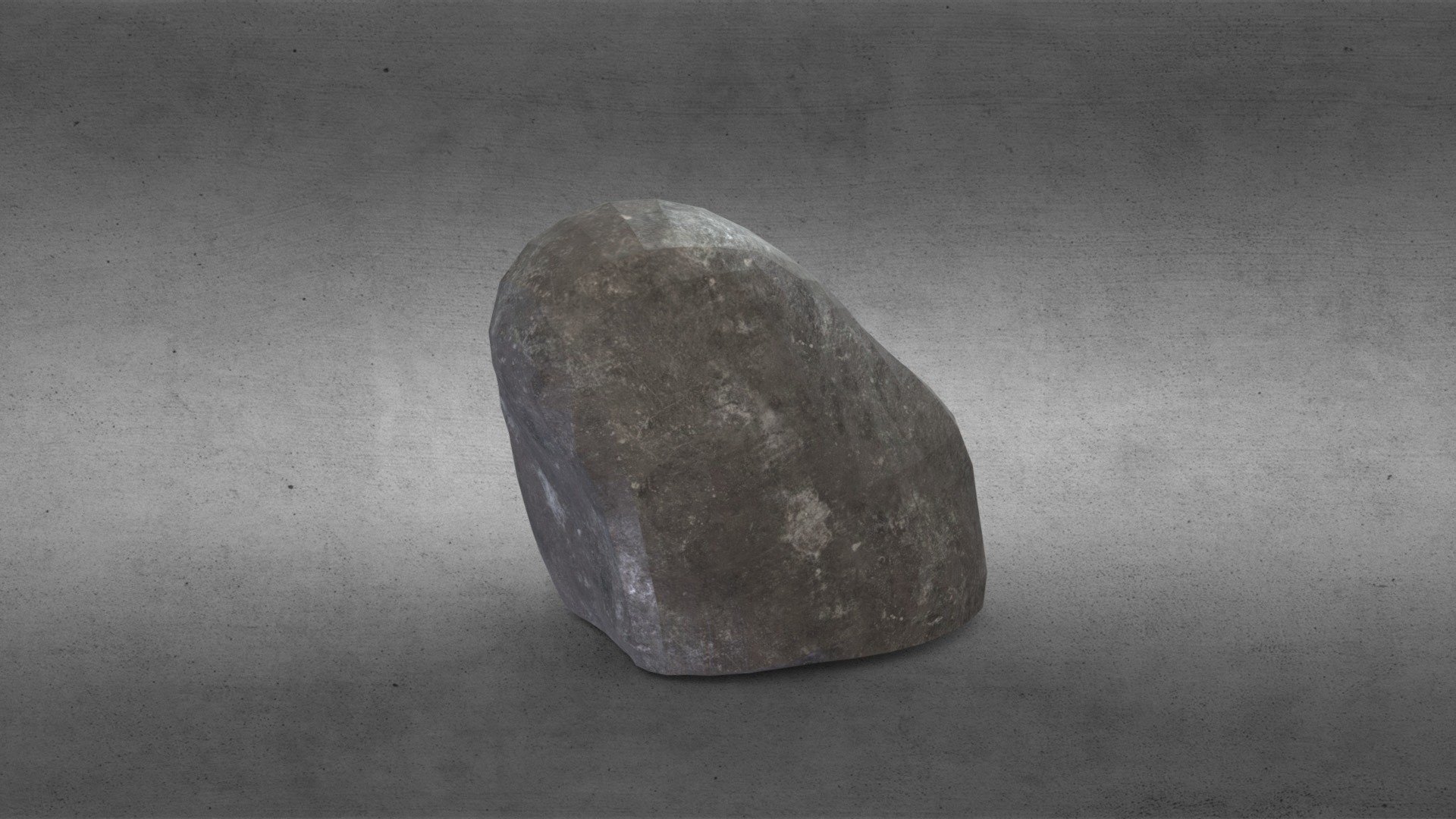 This is a 3d lowpoly model of stone. you can use this in your project 3d model