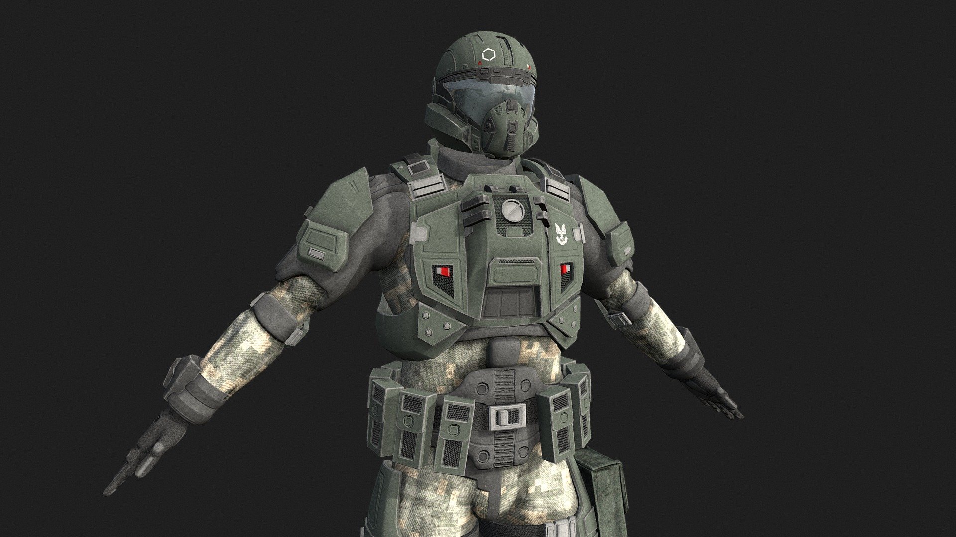 Halo 3 UNSC Pilot inspired from Halo 3 - Model/Art by Outworld Studios

Must give credit to Outworld Studios if using this asset

Show support by joining my discord: https://discord.gg/EgWSkp8Cxn - Halo 3 UNSC Pilot - Buy Royalty Free 3D model by Outworld Studios (@outworldstudios) 3d model