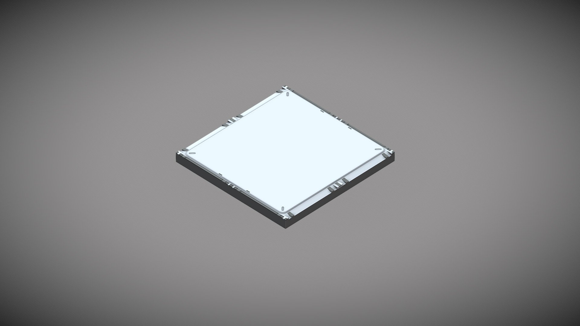 Sci-Fi Level Kit AAA: Floor Tile A
Textures: 2048x2048, diffuse, normal, specular.  

Part of the Sci-Fi Level Kit AAA. Available on Asset Store.

About Sci-Fi Level Kit AAA:

Complete kit of 43 interior items for sci-fi, lab or spaceship environment of AAA-quality. 

Gameready lowpolies baked with love from cinematic highpolies. Each model contain textures: 2048x2048, diffuse, normal, specular. Concept design by of the top AAA artists. Production cost over $10,000. Make your own level design on Unity competitive to Deus Ex: Human Revolution, Deus Ex: Mankind Divided, Syndicate 2012, Mass Effect and Star Citizen benchmarks! 

Preview for each of the items attached via Sketchfab (rotate, zoom, enjoy). 

（╹◡╹） - Sci-Fi Level Kit AAA: Floor Tile A - Buy Royalty Free 3D model by blackcloudstudios 3d model