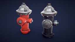 Stylized Fire Hydrant