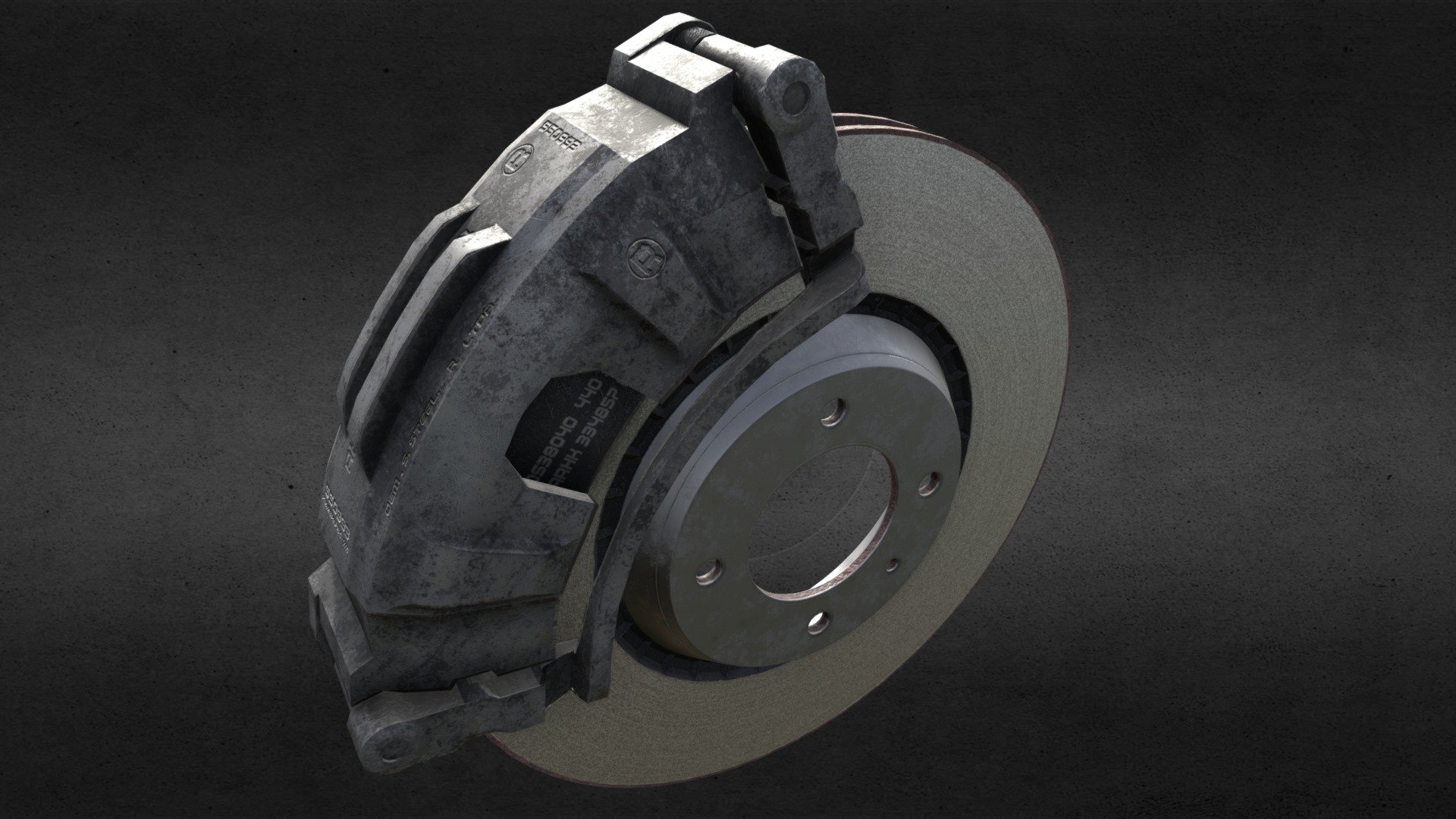 Realistic Texturized brakes.
PBR material - 4K

original creation - free to use and modify for any purpose 3d model