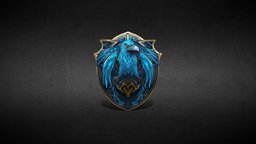 Ravenclaw coat of arms, shield harrypotter, harry_potter, ravenclaw, harry-potter, slytherin, gryffindor, hufflepuff