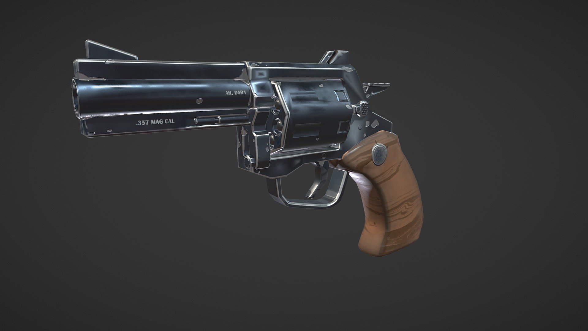 A double action pistol, made in maya and textured in Substance Painter.

Don't forget to check my arstation ! Link here : https://www.artstation.com/artwork/PXkYe4 - AR - DAR1 - Double Action Pistol - Download Free 3D model by romanagenor 3d model