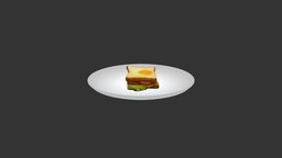 Sandwich Firm sandwich, photogrammetry, blender, 3dmodel