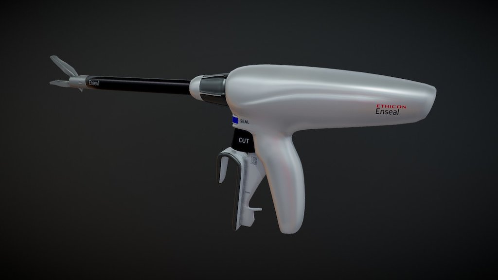 Low Poly Medical Device - Enseal Medical Device - 3D model by Mohamed Elmazen (@MohamedElmazen) 3d model