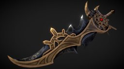 Fantasy gear sword
