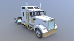 SM Truck Semi 01 props-game, props-game-assets, art
