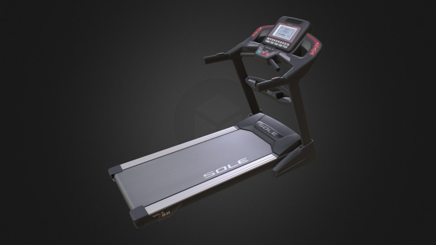 F80 Sole Treadmill - F80 Sole Treadmill - 3D model by Gennadii Voloshin (@v_gennadii) 3d model