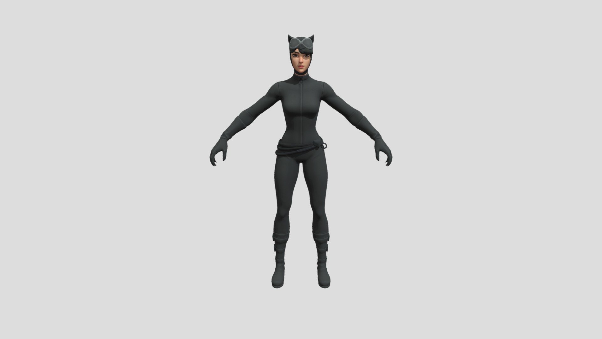 www.sketchfab.com/EWtube0 - Fortnite Catwoman Version 1 - Download Free 3D model by Neut2000 3d model