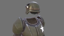 Army armor (F3 Combat armor) fallout4